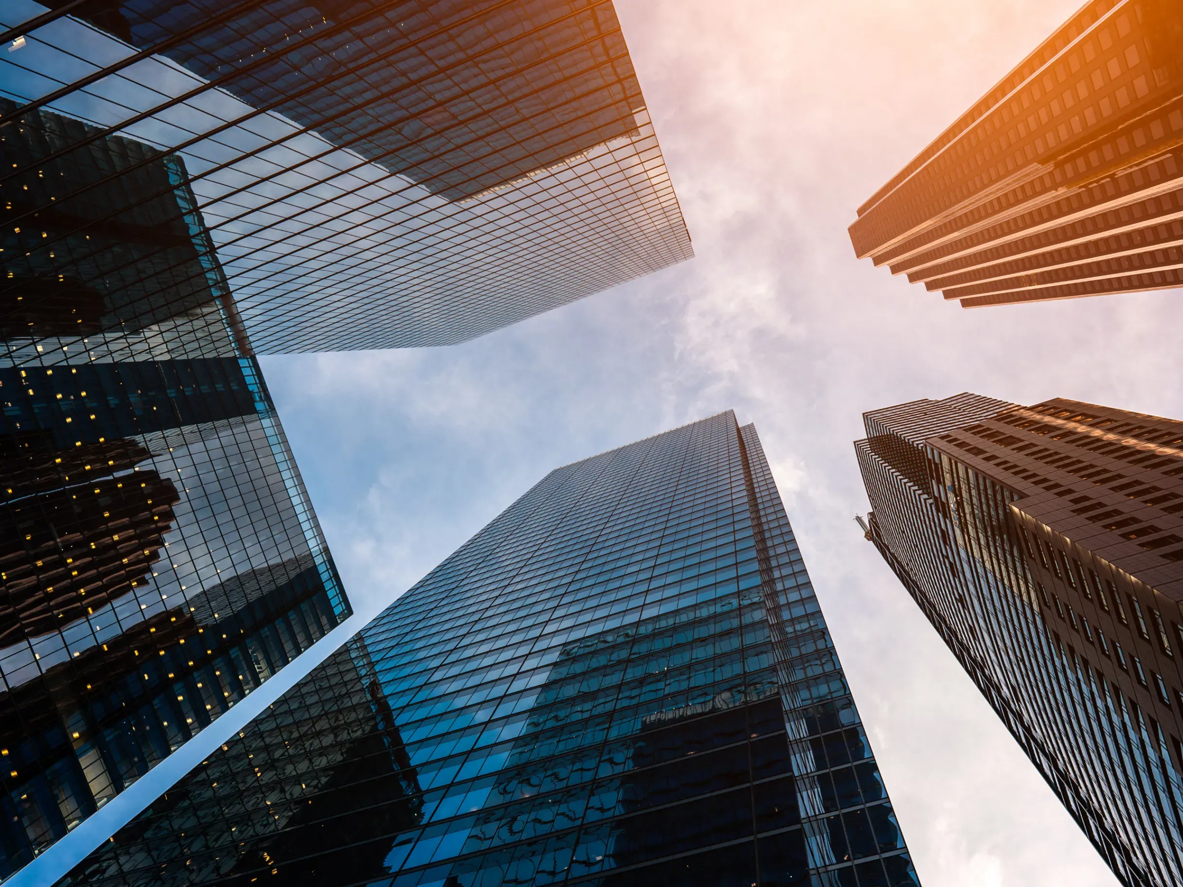 upward-view-of-skyscrapers